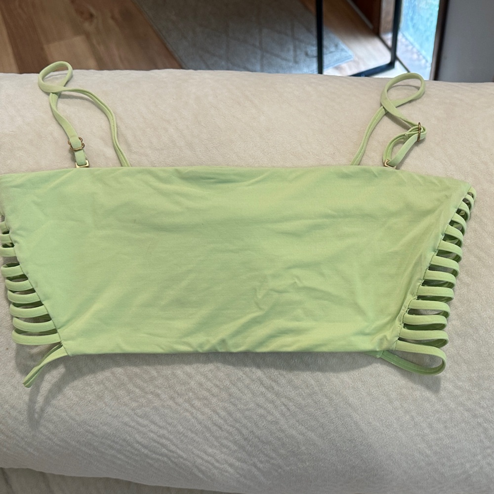 L*Space Lime Bikini Top